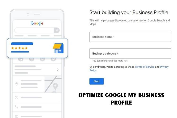 Optimize Google My Business Profile