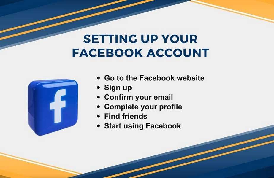 Setting up Your Facebook Account